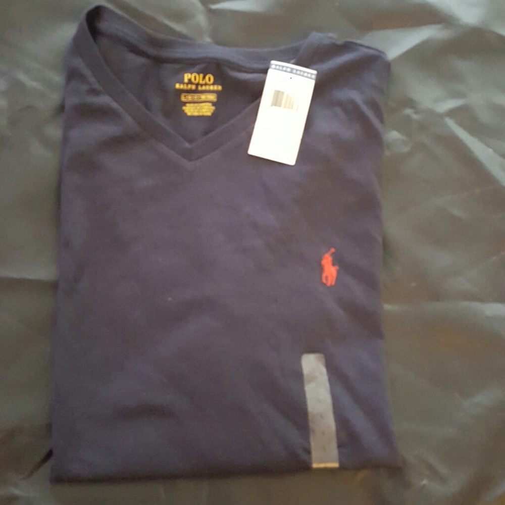 Mens V Neck Tee